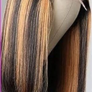 Stylish Black and Brown Women's Hair Wig